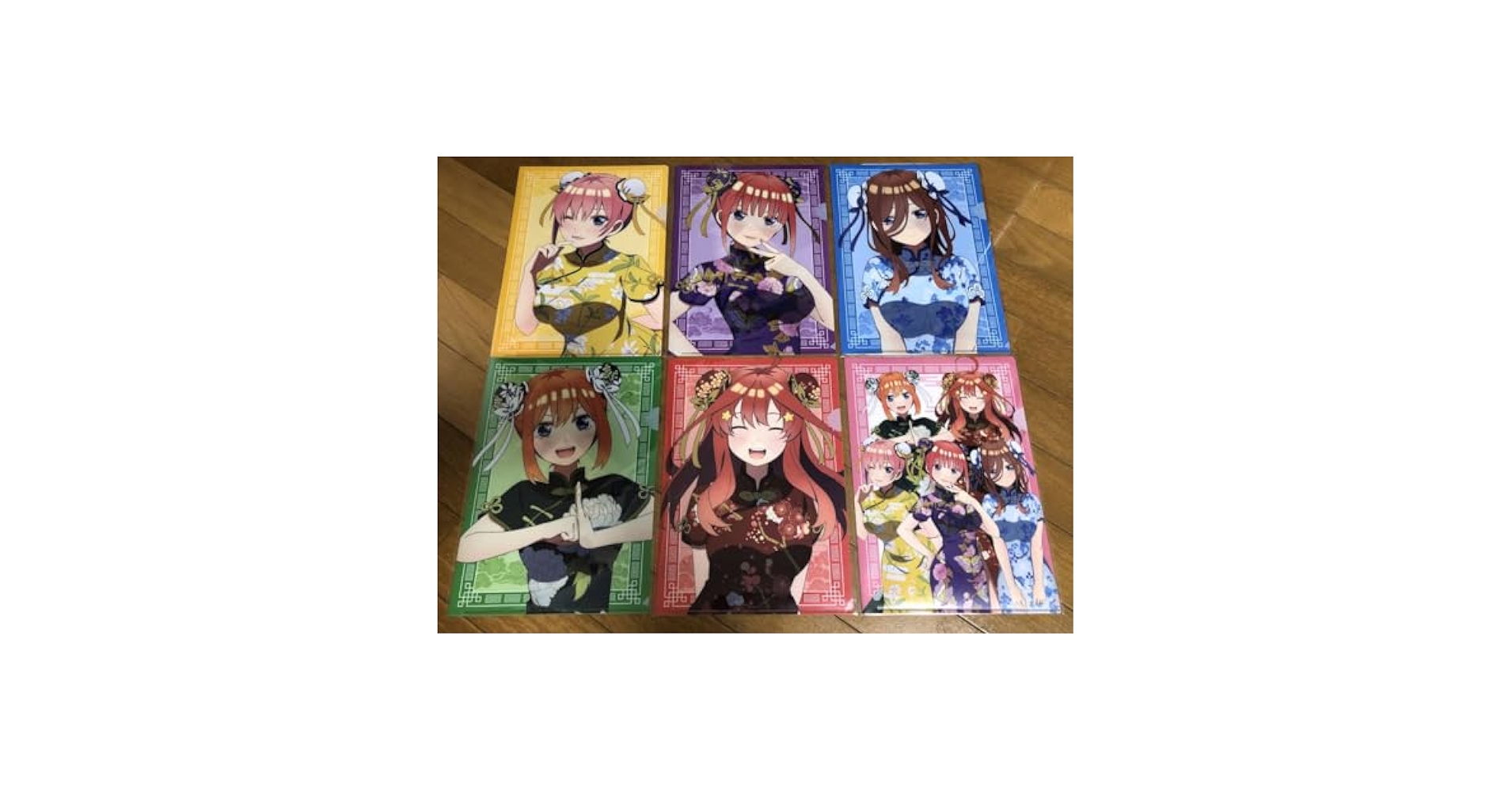 Amazon.co.jp: クリアファイル 五等分の花嫁 一花 二乃 三玖
